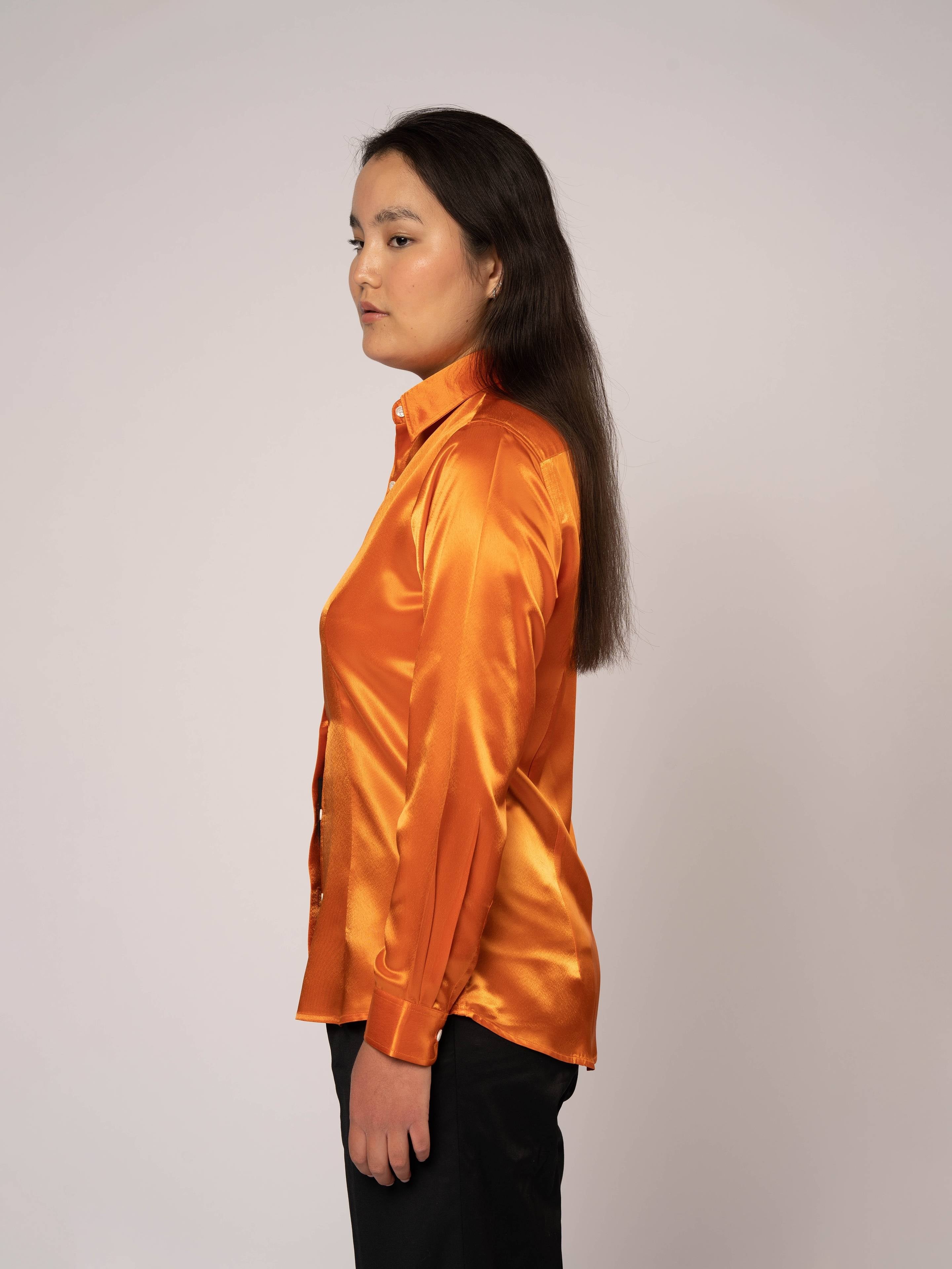 The Mae Satin Shirt